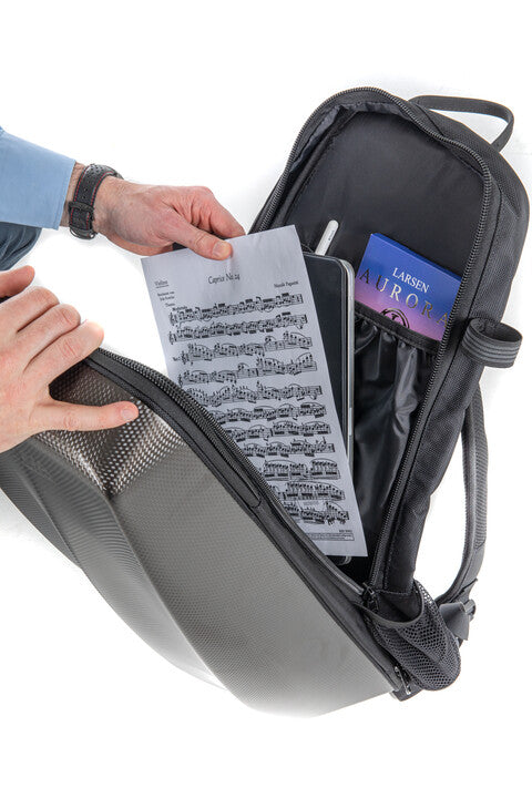 Gewa Space Bag Rucksack For Violin, Titanium