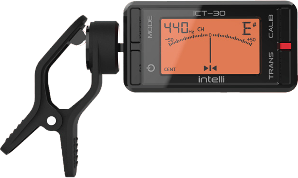 Intelli Clip On Chromatic Tuner ICT-30
