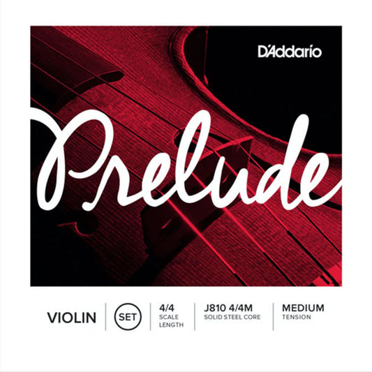 D'Addario Prelude Violin Strings - Medium